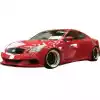 VSaero FRP LBPE Wide Body Side Skirts for Infiniti G37 Coupe 2008-2015 > 2dr Coupe - Image 16