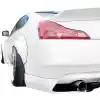 VSaero FRP LBPE Wide Body Fender Flares (rear) 4pc for Infiniti G37 Coupe 2008-2015 > 2dr Coupe - Image 32