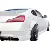 VSaero FRP LBPE Wide Body Fender Flares (rear) 4pc for Infiniti G37 Coupe 2008-2015 > 2dr Coupe - Image 36