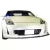 VSaero FRP AMU Front Bumper with Diffuser Kit for Nissan 350Z Z33 2003-2008 - Image 12