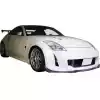 VSaero FRP AMU Front Bumper with Diffuser Kit for Nissan 350Z Z33 2003-2008 - Image 14