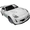 VSaero FRP AMU Front Bumper with Diffuser Kit for Nissan 350Z Z33 2003-2008 - Image 16