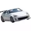 VSaero FRP AMU Front Bumper with Diffuser Kit for Nissan 350Z Z33 2003-2008 - Image 18