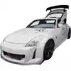 VSaero FRP AMU Front Bumper with Diffuser Kit for Nissan 350Z Z33 2003-2008 - Image 19