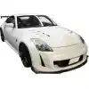 VSaero FRP AMU Front Bumper with Diffuser Kit for Nissan 350Z Z33 2003-2008 - Image 20