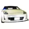 VSaero FRP AMU Front Bumper with Diffuser Kit for Nissan 350Z Z33 2003-2008 - Image 24