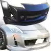 VSaero FRP AMU Front Bumper with Diffuser Kit for Nissan 350Z Z33 2003-2008 - Image 1