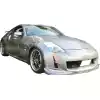 VSaero FRP AMU Front Bumper with Diffuser Kit for Nissan 350Z Z33 2003-2008 - Image 2