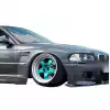 VSaero FRP TKYO Wide Body Fender Flares (front) 4pc 20mm for BMW M3 E46 2002-2005 > 2dr Coupe - Image 2