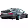 VSaero FRP TKYO Wide Body Fender Flares (rear) 60mm for BMW M3 E46 2002-2005 > 2dr Coupe - Image 3