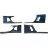 VSaero FRP KTOT Side Skirt Lower Splitters for Ford Mustang 2015-2020 - Image 10