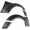 VSaero FRP KTOT Wide Body Fender Flares (rear) for Ford Mustang 2015-2020 - Image 12