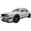 VSaero FRP TKYO Wide Body Fender Flares (front) 4pc 50mm for BMW 3-Series 318i 325i E30 1984-1991> 2dr Coupe - Image 12