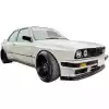 VSaero FRP TKYO Wide Body Fender Flares (front) 4pc 50mm for BMW 3-Series 318i 325i E30 1984-1991> 2dr Coupe - Image 16