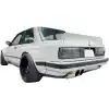 VSaero FRP TKYO Wide Body Fender Flares (rear) 75mm for BMW 3-Series 318i 325i E30 1984-1991> 2dr Coupe - Image 13