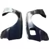 VSaero FRP TKYO Wide Body Fender Flares (rear) 75mm for BMW 3-Series 318i 325i E30 1984-1991> 2dr Coupe - Image 4