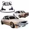 VSaero FRP TKYO Wide Body Kit 9pc for BMW 3-Series 318i 325i E30 1984-1991> 2dr Coupe - Image 5