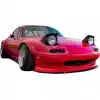 VSaero FRP TKYO Front Lip Valance for Mazda Miata MX-5 NA 1990-1997 - Image 21