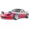 VSaero FRP TKYO Wide Body Fender Flares (front) 50mm for Mazda Miata MX-5 NA 1990-1997 - Image 22