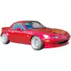 VSaero FRP TKYO Wide Body Fender Flares (front) 50mm for Mazda Miata MX-5 NA 1990-1997 - Image 5