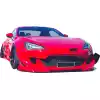 VSaero FRP TKYO v3 Wide Body Front Bumper for Scion FR-S ZN6 2013-2016 - Image 8