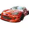 VSaero FRP TKYO v3 Wide Body Front Bumper for Scion FR-S ZN6 2013-2016 - Image 9