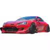 VSaero FRP TKYO v3 Wide Body Front Bumper for Scion FR-S ZN6 2013-2016 - Image 10