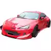 VSaero FRP TKYO v3 Wide Body Front Bumper for Scion FR-S ZN6 2013-2016 - Image 11