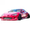 VSaero FRP TKYO v3 Wide Body Front Bumper for Scion FR-S ZN6 2013-2016 - Image 12