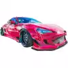 VSaero FRP TKYO v3 Wide Body Front Spoiler Lip for Scion FR-S ZN6 2013-2016 - Image 6