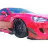 VSaero FRP TKYO v3 Wide Body Fender Flares (front) 65mm for Scion FR-S ZN6 2013-2016 - Image 7