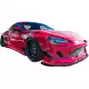 VSaero FRP TKYO v3 Wide Body Fender Flares (front) 65mm for Scion FR-S ZN6 2013-2016 - Image 9