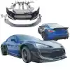 VSaero FRP TKYO v3 Wide Body Kit 17pc for Scion FR-S ZN6 2013-2016 - Image 1