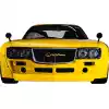 VSaero FRP TKYO Boss Wide Body Front Bumper 3pc for Mazda RX-7 FD3S 1993-1997 - Image 2