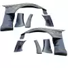 VSaero FRP VAR Wide Body Fenders (front) 8pc 50mm for Subaru BRZ ZN6 2013-2020 - Image 5