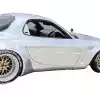 VSaero FRP TKYO Boss Wide Body Side Skirts for Mazda RX-7 FD3S 1993-1997 - Image 15