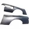 VSaero FRP SREI ODYV Wide Body Fenders (rear) 85mm for Nissan 240SX / Silvia S13 1989-1990 > 2dr Coupe - Image 1