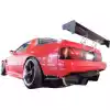 VSaero FRP RAME Rear Diffuser 3pc for Mazda RX-7 FC3S 1986-1992 - Image 2