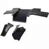 VSaero FRP RAME Rear Diffuser 3pc for Mazda RX-7 FC3S 1986-1992 - Image 6