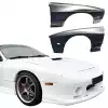 VSaero FRP TDES Wide Body Fenders (front) 25mm for Mazda RX-7 FC3S 1986-1992 - Image 21