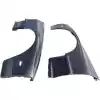 VSaero FRP TDES Wide Body Fenders (front) 25mm for Mazda RX-7 FC3S 1986-1992 - Image 11