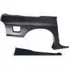 VSaero FRP TDES Wide Body Fenders (rear) 30mm for Mazda RX-7 FC3S 1986-1992 - Image 10