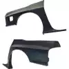 VSaero FRP TDES Wide Body Fenders (rear) 30mm for Mazda RX-7 FC3S 1986-1992 - Image 11