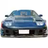 VSaero FRP RAME FC2000 Front Bumper w TDES Lip for Mazda RX-7 FC3S 1986-1992 - Image 4