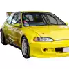 VSaero FRP TKYO Wide Body Front Bumper for Honda Civic EG 1992-1995 > 3dr Hatchback - Image 23