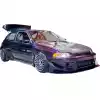 VSaero FRP TKYO Wide Body Front Bumper for Honda Civic EG 1992-1995 > 3dr Hatchback - Image 4