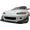 VSaero FRP TKYO Front Spoiler Lip for Honda Civic EG 1992-1995 > 3dr Hatchback - Image 8