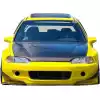 VSaero FRP TKYO Front Spoiler Lip for Honda Civic EG 1992-1995 > 3dr Hatchback - Image 9