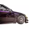 VSaero FRP TKYO Wide Body Fender Flares (front) 40mm for Honda Civic EG 1992-1995 > 3dr Hatchback - Image 3