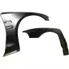 VSaero FRP TKYO Wide Body Fender Flares (front) 40mm for Honda Civic EG 1992-1995 > 3dr Hatchback - Image 4